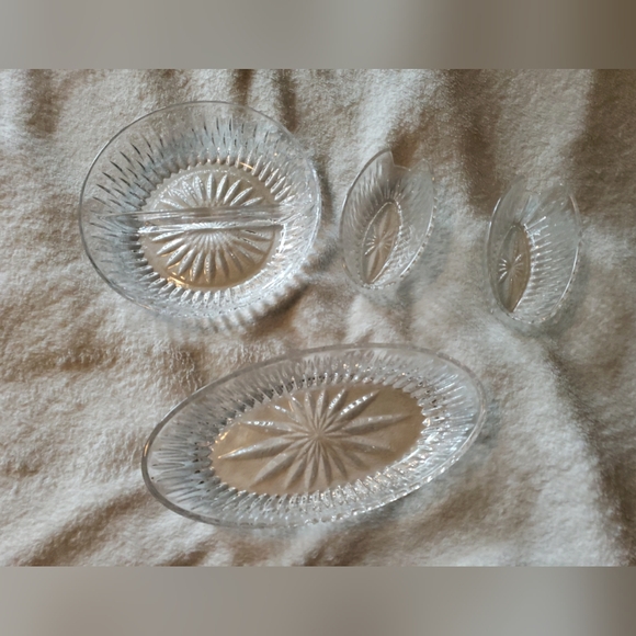 Princess House Crystal Cocktail Serving Set - Picture 2 of 5